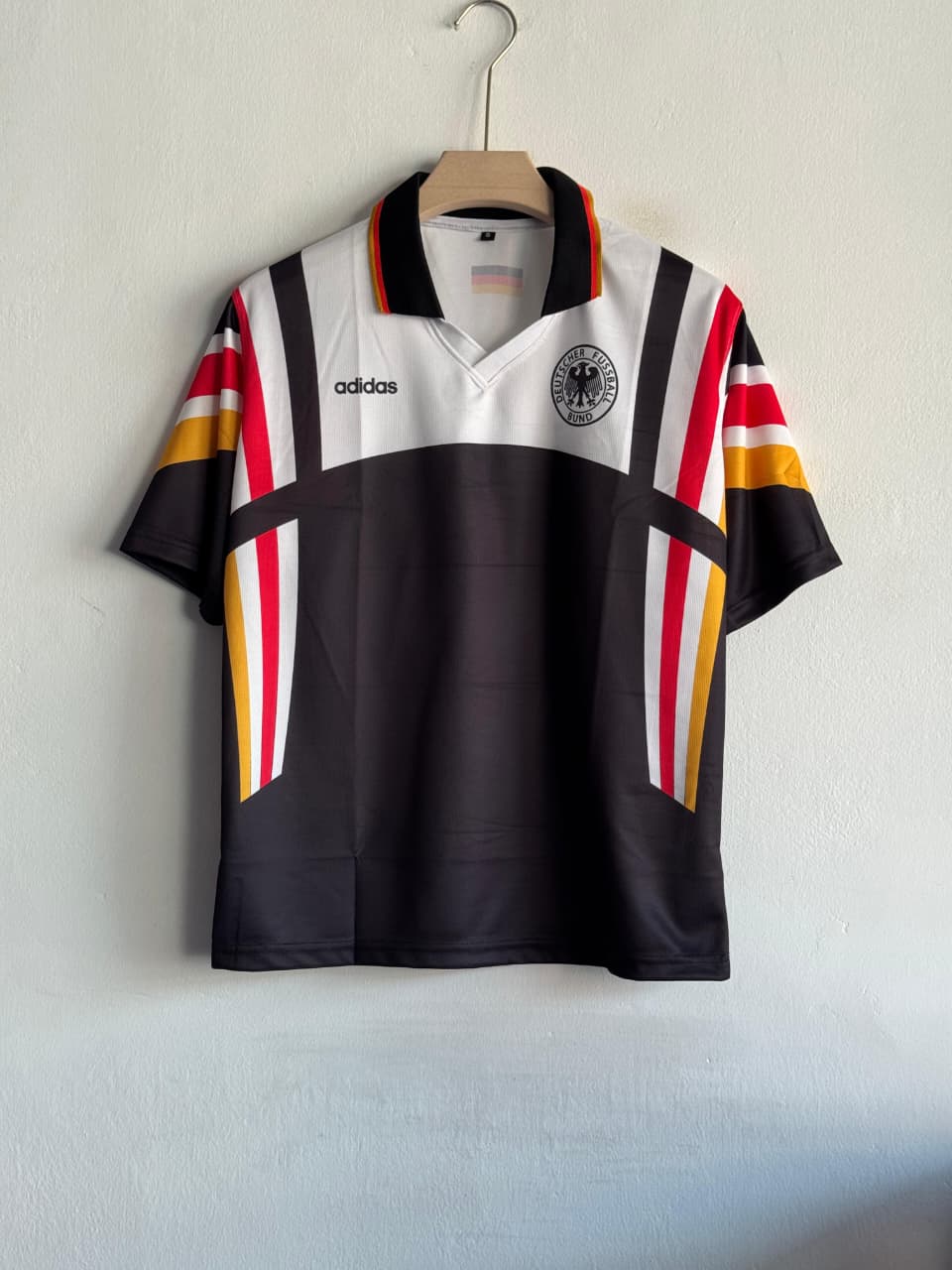 GERMANY 1990 SPECIAL JERSEY BECKENBAUER 5 FIVE SLEEVE POLO