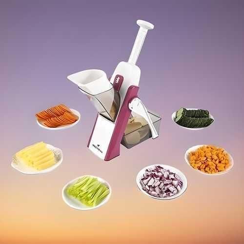 Product Title  Manual Vegetable & Fruit Slicer with Hand Press – Multi-Purpose Kitchen Cutter