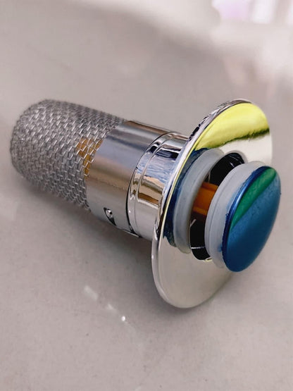 Stainless Steel Sink Hair Filter & Drain Stopper – Clog-Free Drain Solution
