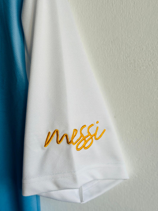 ARGENTINA VINTAGE POLO JERSEY | PREMIUM EMBROIDERED ZIP POLO