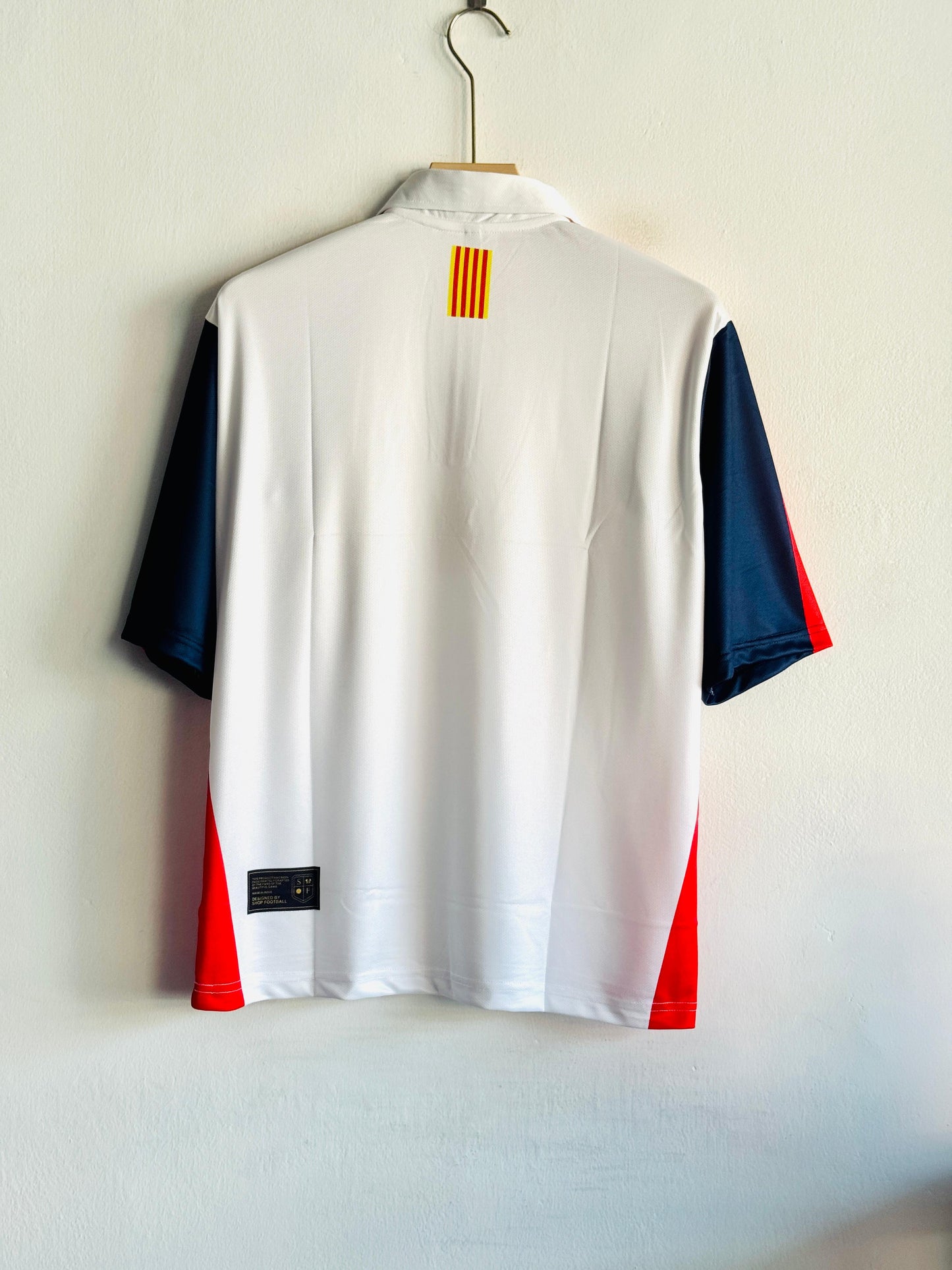 BARCELONA VINTAGE ZIP POLO JERSEY – PREMIUM EDITION