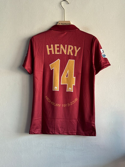ARSENAL FC 2005–06 HOME JERSEY – HENRY EDITION (PREMIUM POLO)