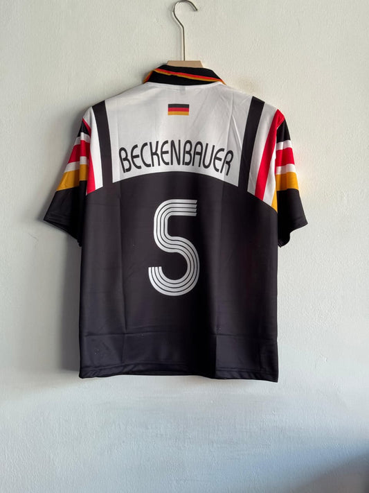 GERMANY 1990 SPECIAL JERSEY BECKENBAUER 5 FIVE SLEEVE POLO