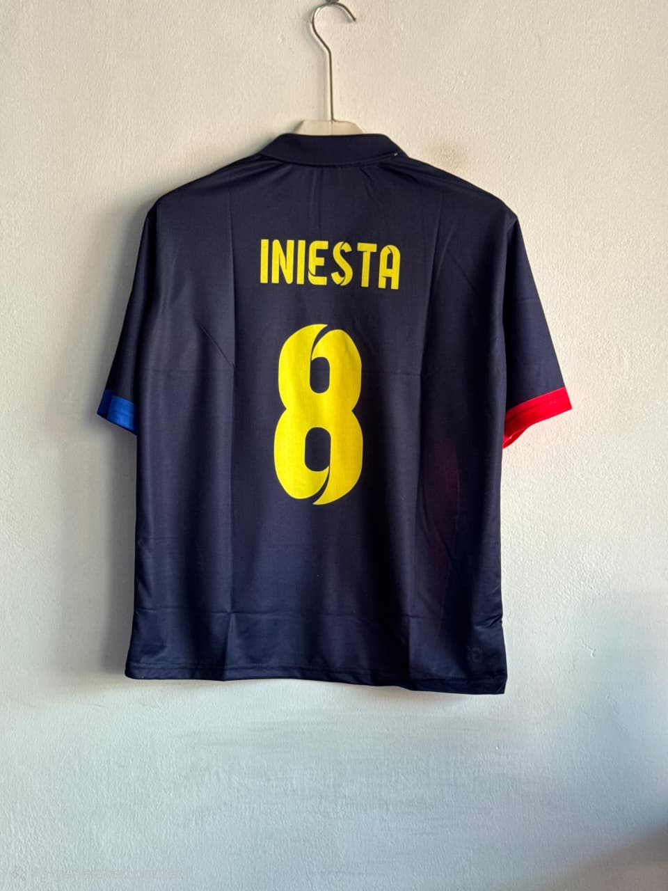 BARCELONA 1999 SPECIAL JERSEY INIESTA 8 FIVE SLEEVE POLO