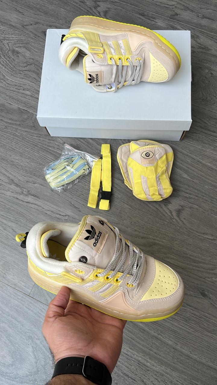 Adidas bad bunny girls yellow