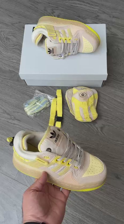 Adidas bad bunny girls yellow
