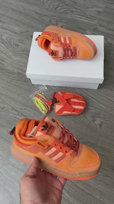 Adidas bad bunny girls orange